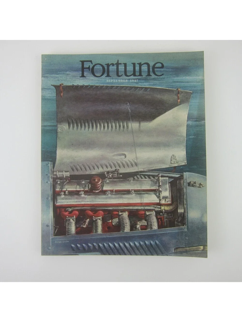 Vintage FORTUNE Magazine September 1947 Eagle-Picher, CIT, Shale, Auto Racing